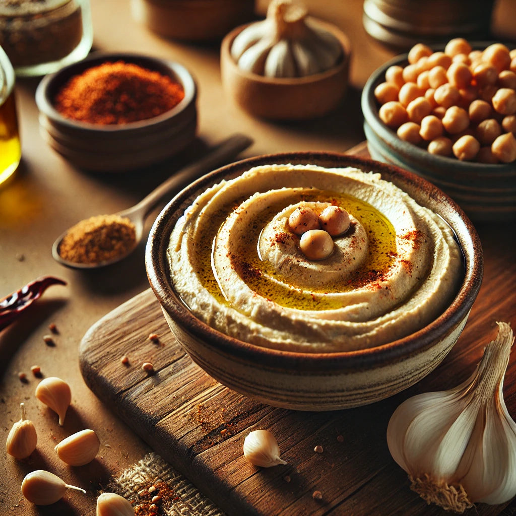 Creamy Dreamy Homemade Hummus