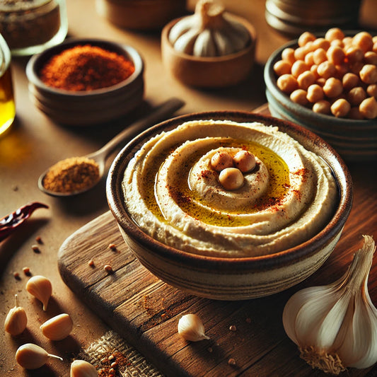 Creamy Dreamy Homemade Hummus