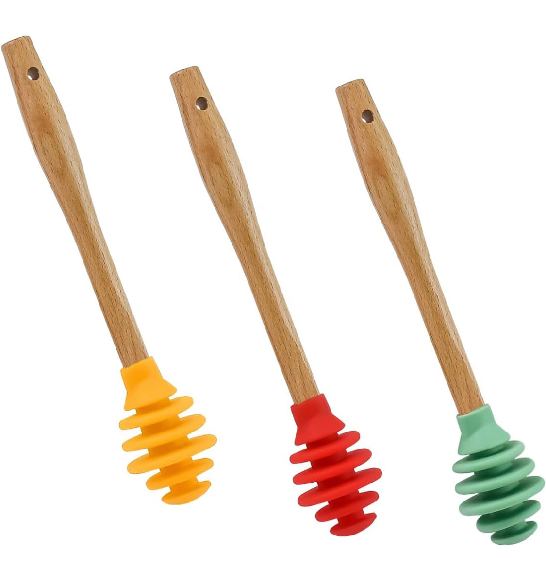 NEW: SILICONE HONEY DIPPERS