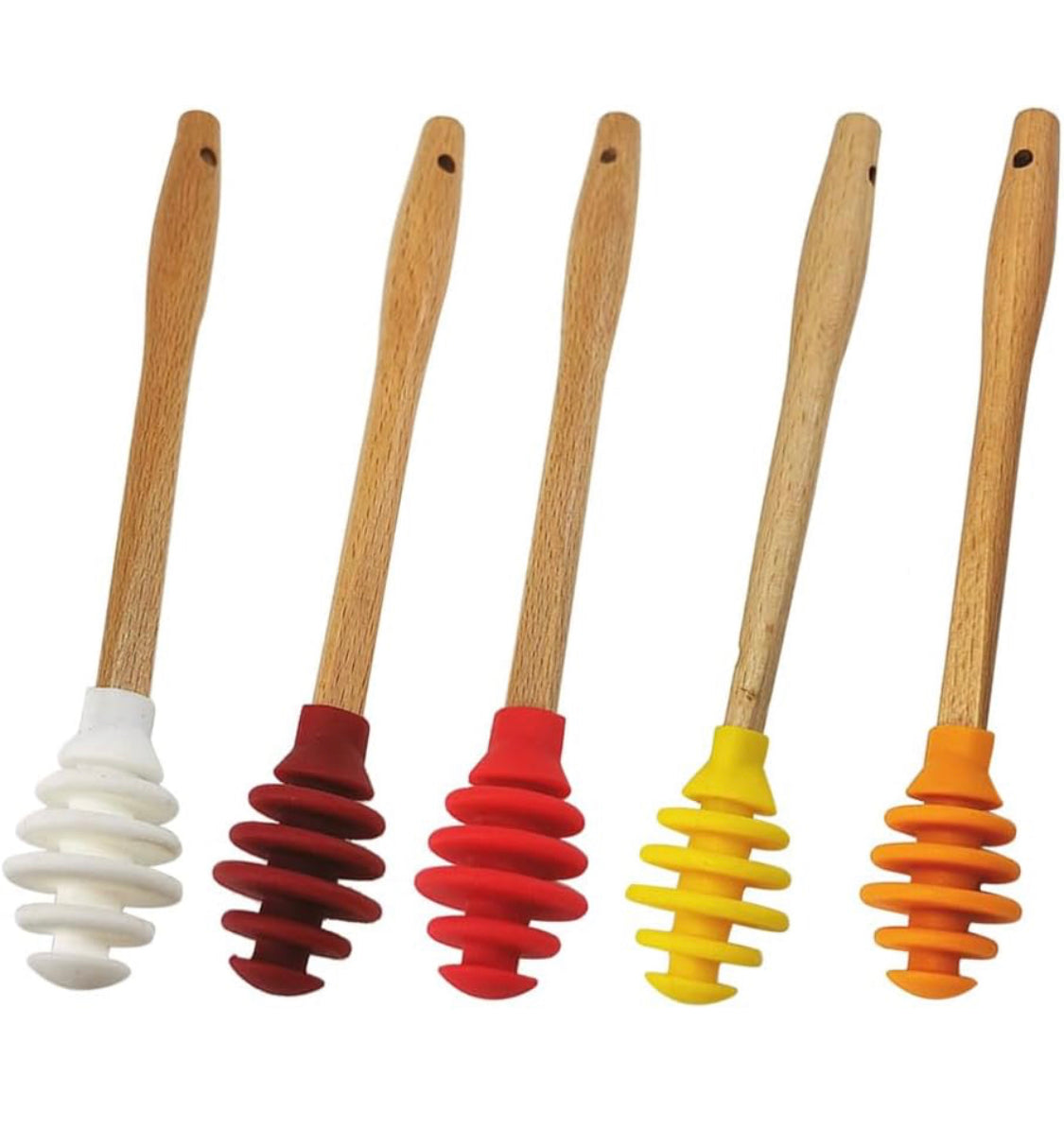 NEW: SILICONE HONEY DIPPERS